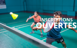 Inscriptions ouvertes